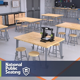 National Public Seating educational Furniture