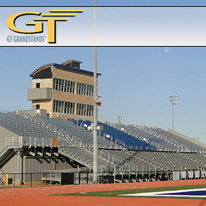 GT Grandstands Bleachers Project for High School