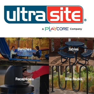 UltraSite Benches, Bike Racks, Table Manufacturer for School source AZ