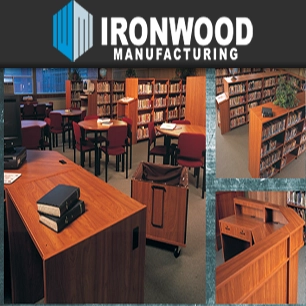 Ironwood Manufacturing Custom Made School Library furniture