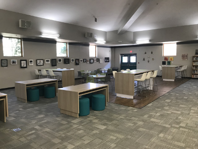 Gilbert Public Schools - Highland High School Media Center Furniture