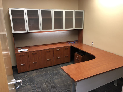 West MEC – Administrative Office Furniture Desks and Cabinets